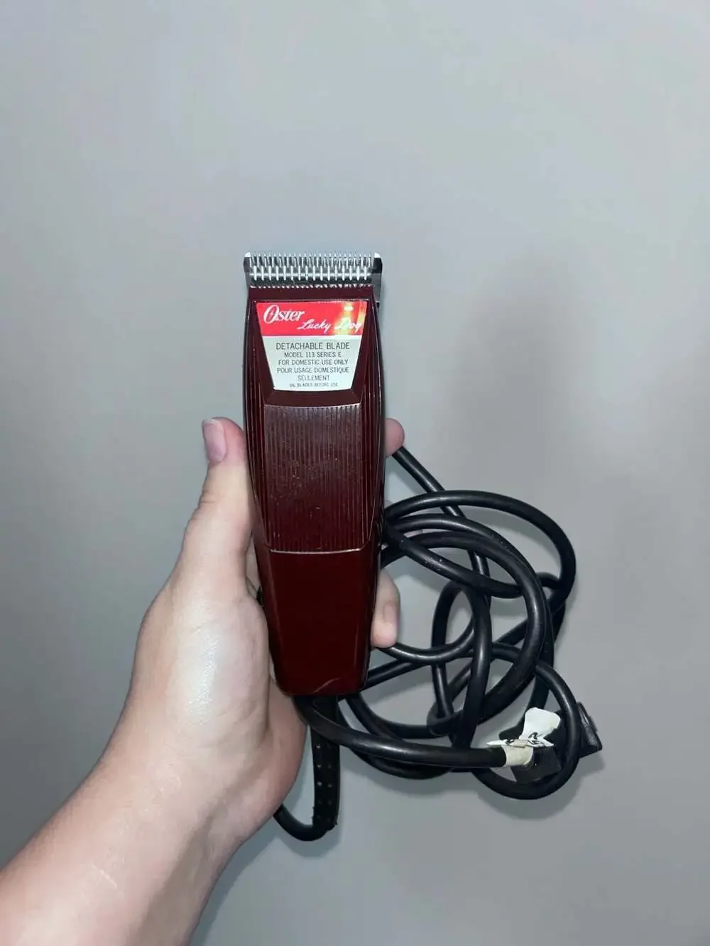 Oster Lucky Dog Model 113 Series E Pet Grooming Clipper